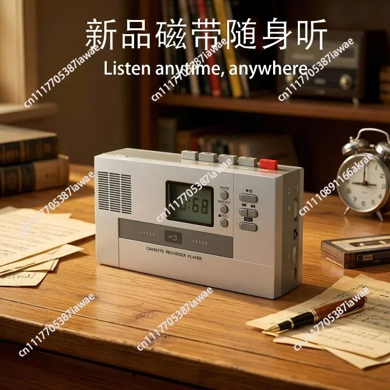 Retro Walkman Vintage T8 Cassette Player Bluetooth Transmitter Portable Tape Recorder Player