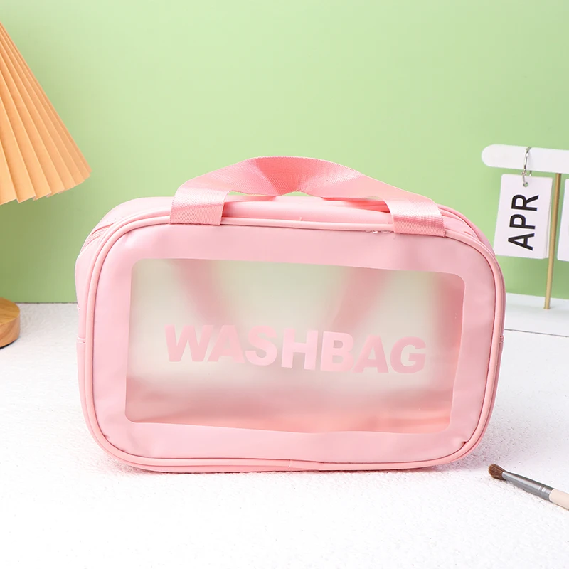 Wet-dry Separation Makeup Bag Portable Toiletry Bag Travel Essentials Large Capacity Storage Bag Fitness Swimming Essentials