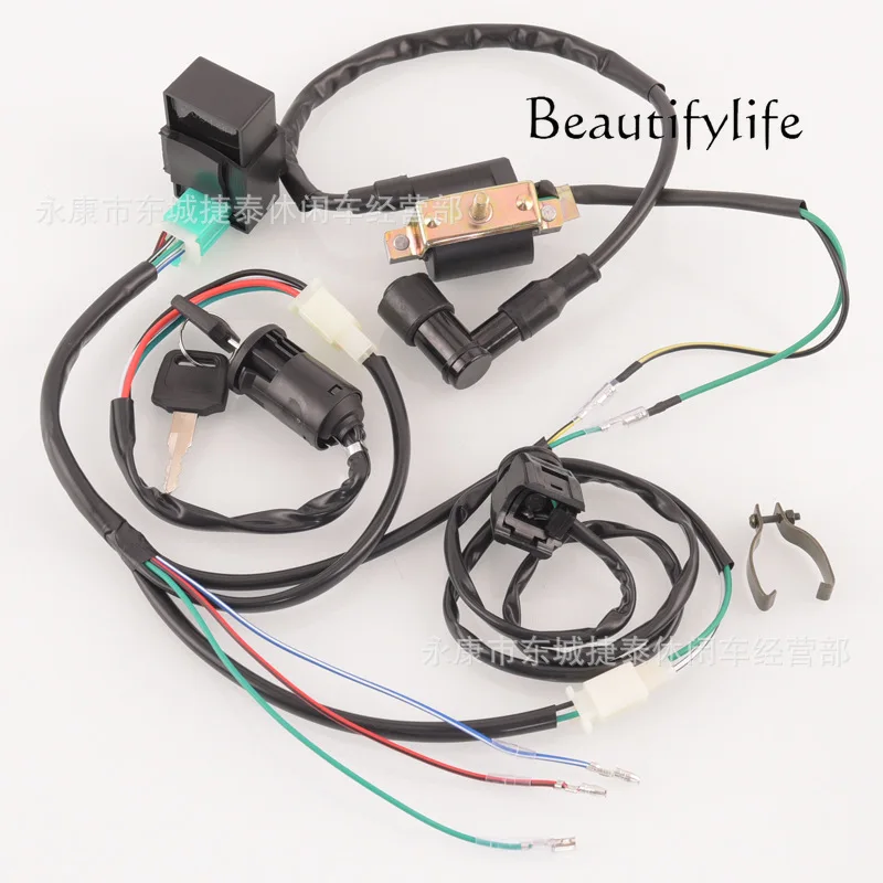 Off-road motorcycle CRF50 70 90 110 125 feet start assembly line electrical parts