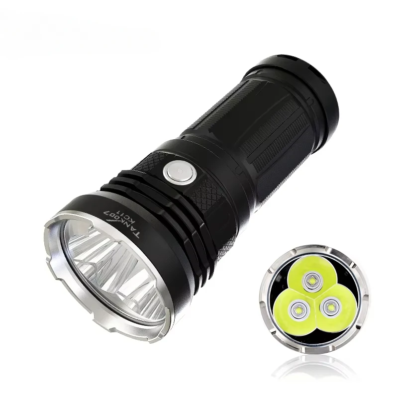 Super Bright Flashlight High Lumens Lanterna Aluminum Torch Outdoor Flashlight Power LED Rechargeable Torchlight