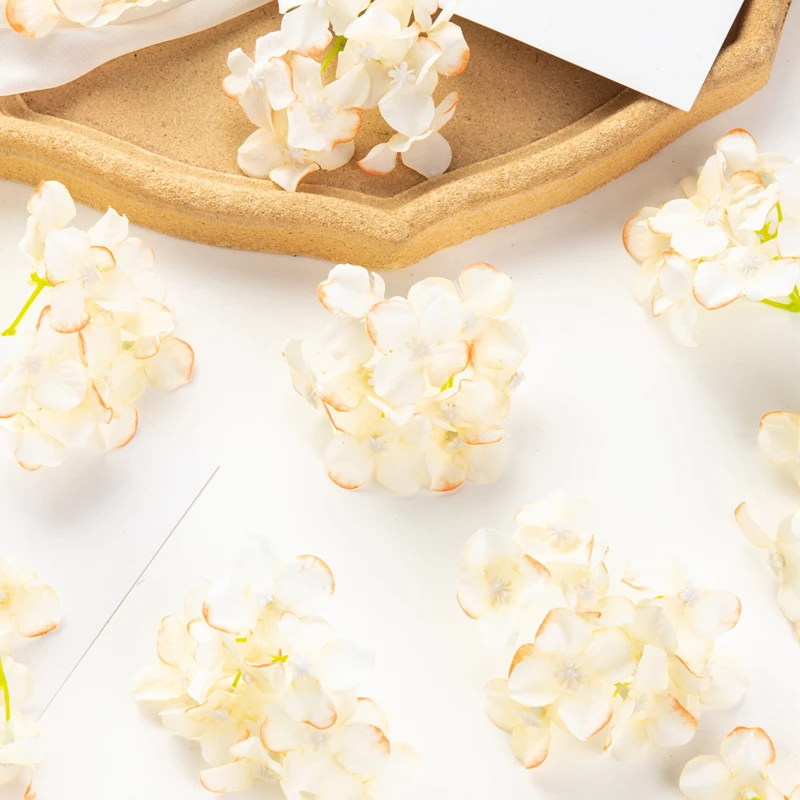10 Stück Künstliche Blumen Großhandel Hochzeit Outdoor Garten Rosenbogen Heimdekoration Girlanden Geschenkbox Künstliche Seidenhortensien – Detail 8
