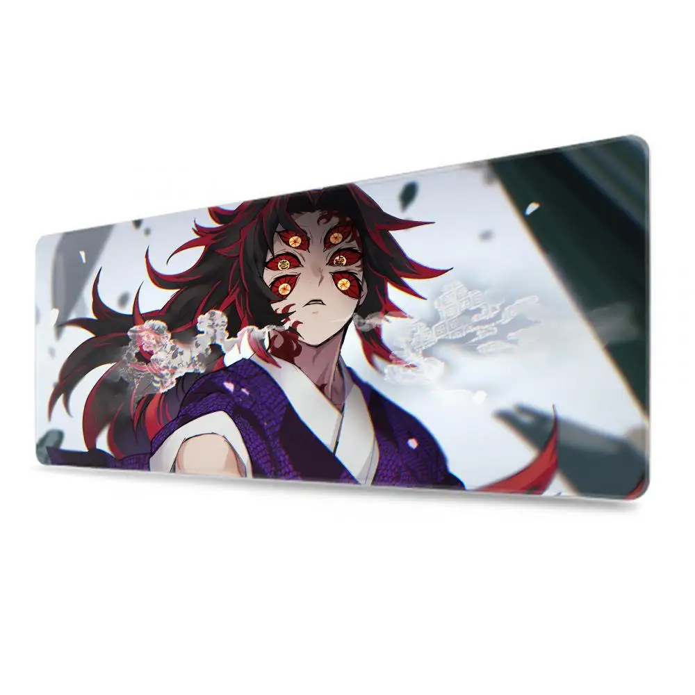 Anime Kawaii Dämon Slayer Kokushibo Spiel große Mauspad PC Zubehör Anti-Rutsch-Tastatur Gummi Mouse pad Büro weiche Tisch matte