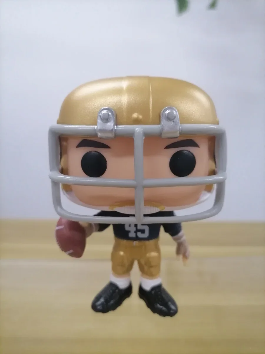 FUNKO POP Vinyl Figurine Film RUDY Football Rugby Player Collection Action Figure Table Ornaments Gifts