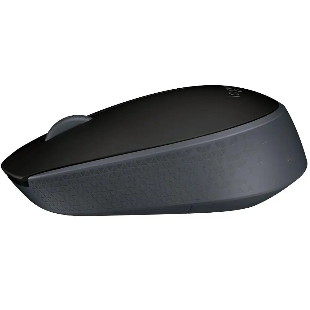 Logitech M170 Optical Mouse, Wireless, DPI 1.000, 3 Buttons, Black/Grey-910-004940