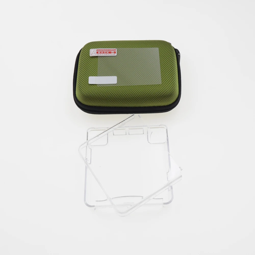 1Set Carrying Pouch Bag & Screen Protector Film For GBA SP Game Console, Clear Protective Cover Shell Housing Storage Case Box view 6
