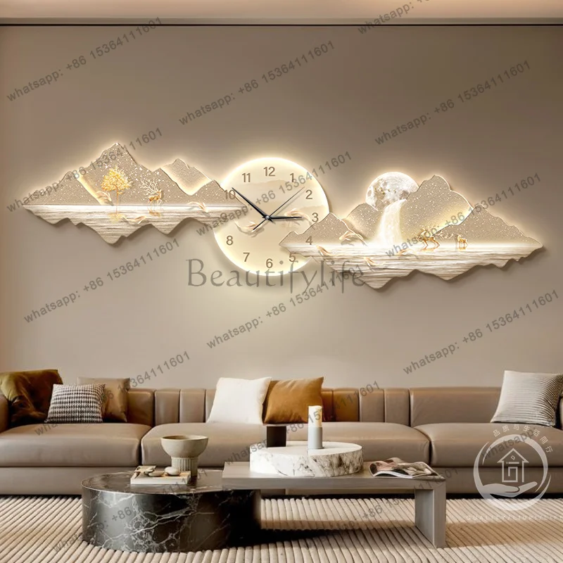 Living Room Luxury Wall Clocks Modern Minimalist Fashion Simple Wall Clocks Nordic Bedrooms Relogio De Parede Home Decoration
