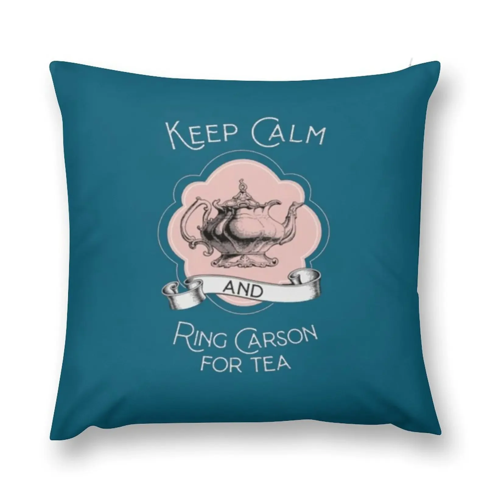 

Keep Calm and Ring Carson Throw Pillow Decorative Pillow Covers For Sofa Pillowcases For Pillows pillow