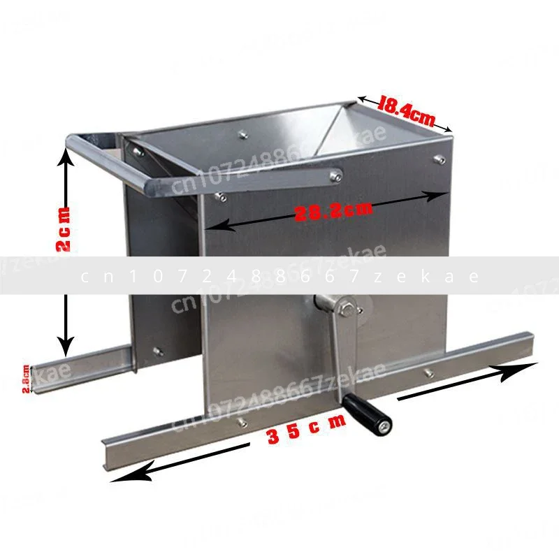 

Дробилка для вина, вишни, дробилка для винограда, 100 кг/ч, ручное прессование из нержавеющей стали, бытовая маленькая еда