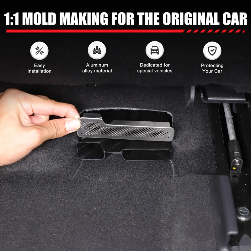 

Suetlcoity For Toyota Land Cruiser 250 Prado LC250 2024-2025 Car Seat Outlet Air Outlet Vent Cover Trim Interior Car Accessories