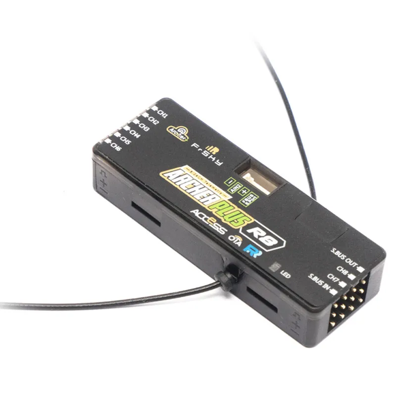 Frsky ARCHER PLUS R8 Receiver smart-matched ACCESS & ACCST D16 modes SBUS Out port Supports 16CH/24CH mode