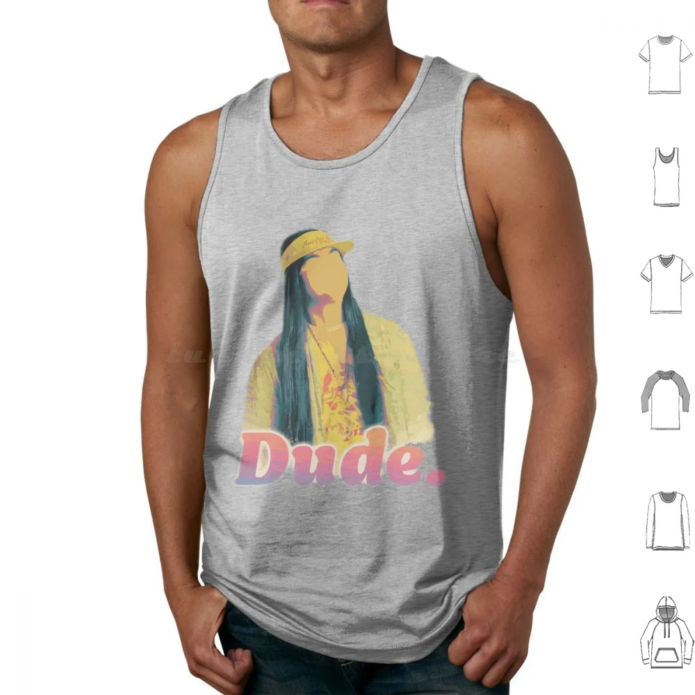 Argyle Tank Tops Print Cotton Eleven Netflix Steve Dustin Mike 80s Hawkins Demogorgon Steve Upside Down 3 Funny Lucas