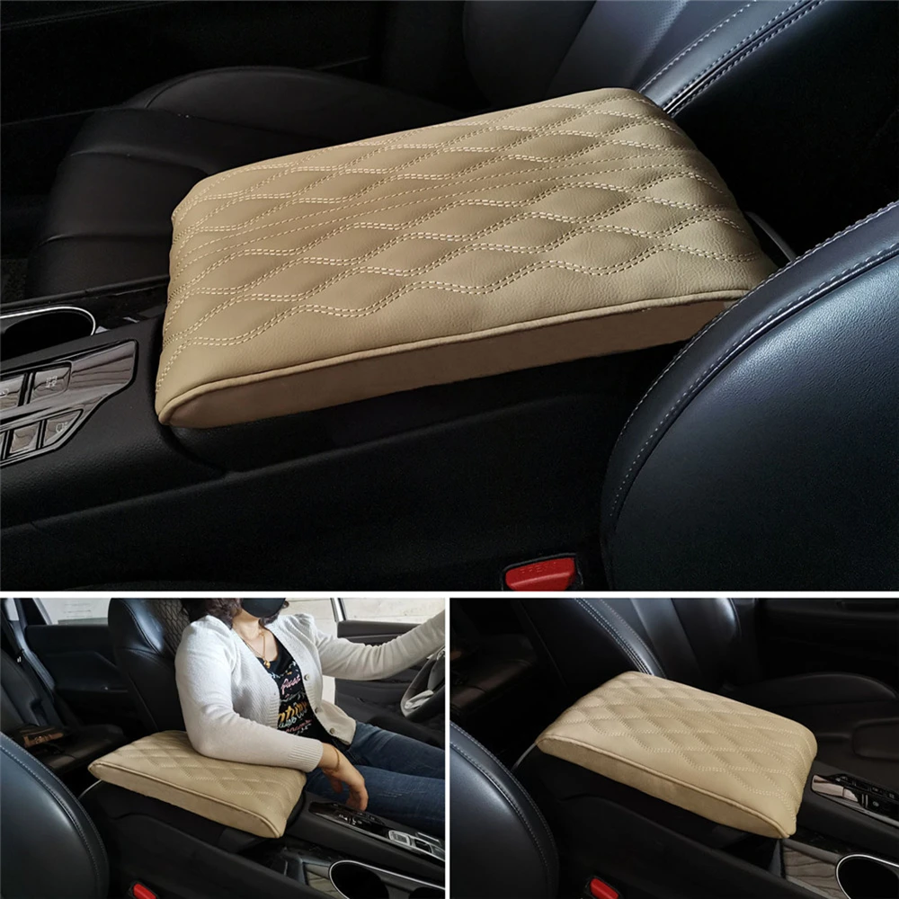 Almohadilla para reposabrazos Central de coche, compartimento Central multicolor, caja para reposabrazos, funda de cojín, estilismo para vehículo