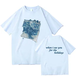 Conan Gray New Song Holidays Cotton Tee-shirt Summer High Quality T-shirts Women Men Oversized Tops Harajuku Trend Crewneck Tees