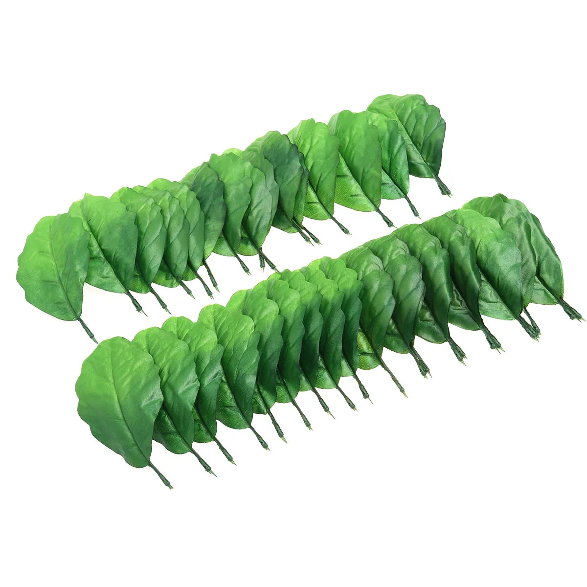 

100pcs Artificial Leaves Lifelike Greenery For Home Store Party Decor Indoor Plants Flower Arrangement Accessories Sunflower
