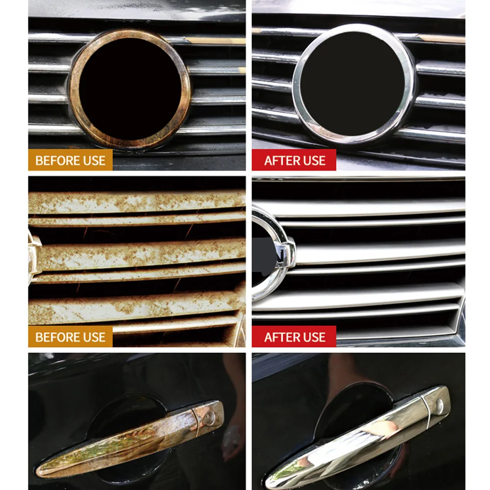 Car Rust Remover HGKJ-23 Polishing Stainless steel 20/50ML Aluminum Magnesium Refurbishment Anti-Rust Lubricant