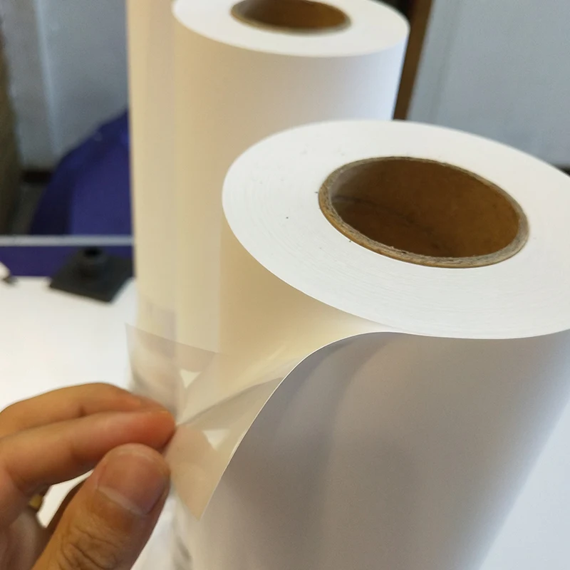 13 Inch x 30M A3+ Roll Water Resitant PP Inkjet Paper Sticker For Inkjet Printing