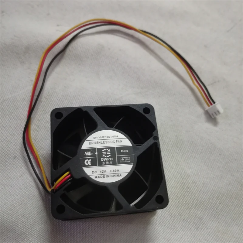 60x60x25mm  EFC-06E12D-AF09  6025 12V DC 0.60A axial fans