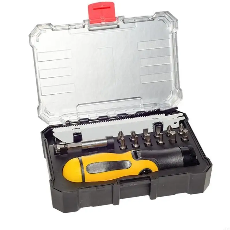 Handsaw System Carbon Steel Cutter Fast Release Handle Compact Storage Case For Woodworking And DIY Projects