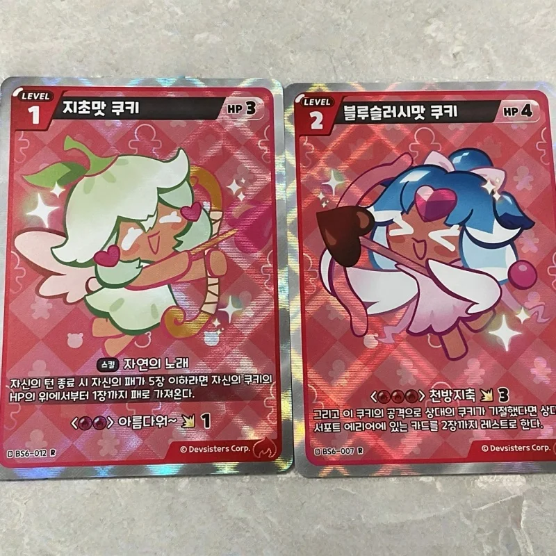 Cookie Run Kingdom Battle Cards Vol 1 to 11 Korean Version Authentic Licensed Collectible Trading Card Game Anime Merch Toy Gift