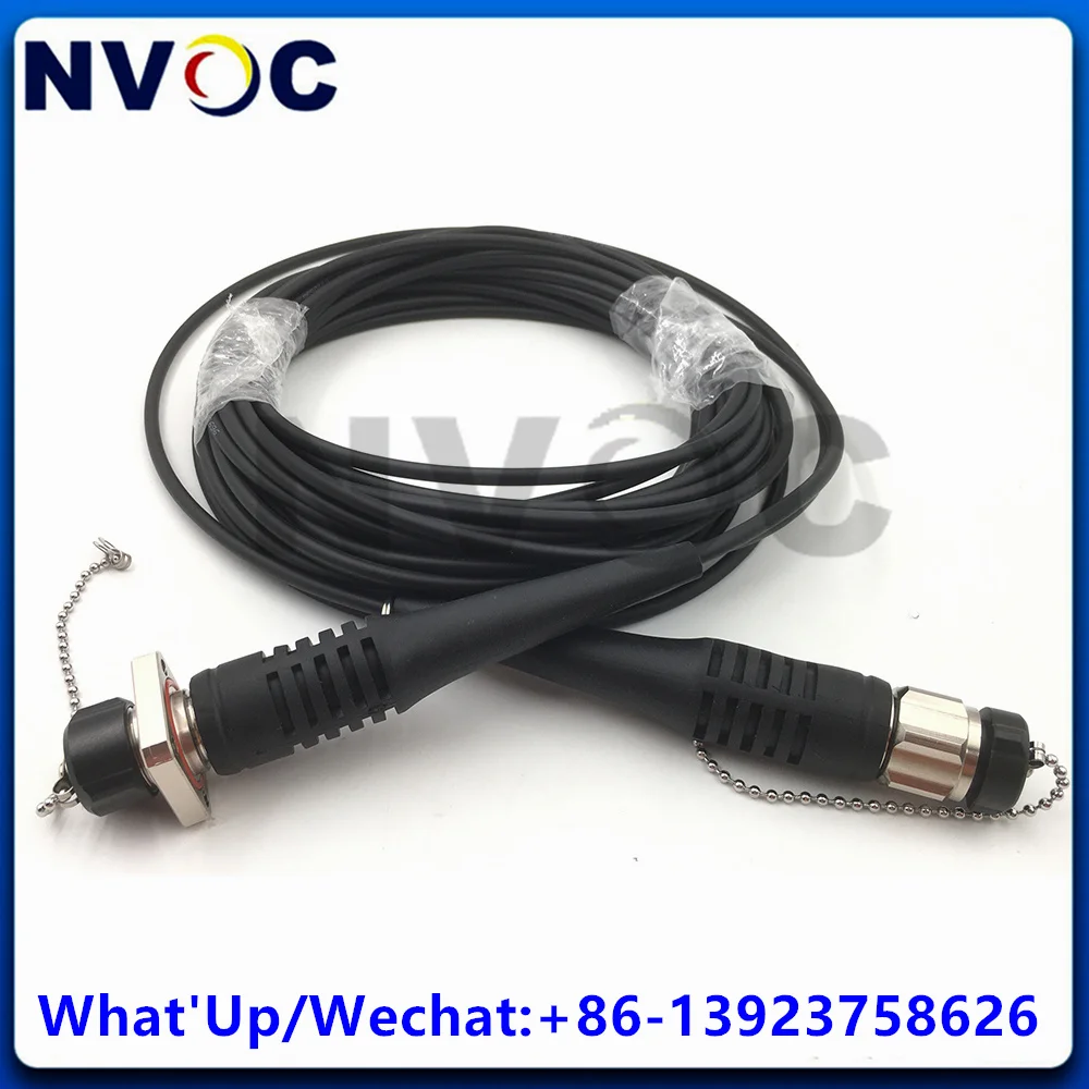 

OM3,50/125 4C, бронированный кабель из ТПУ, 5 м, 4 ядра ODC, квадратная розетка для разъема ODC-M/розетка, оптоволоконный патч-корд, перемычка