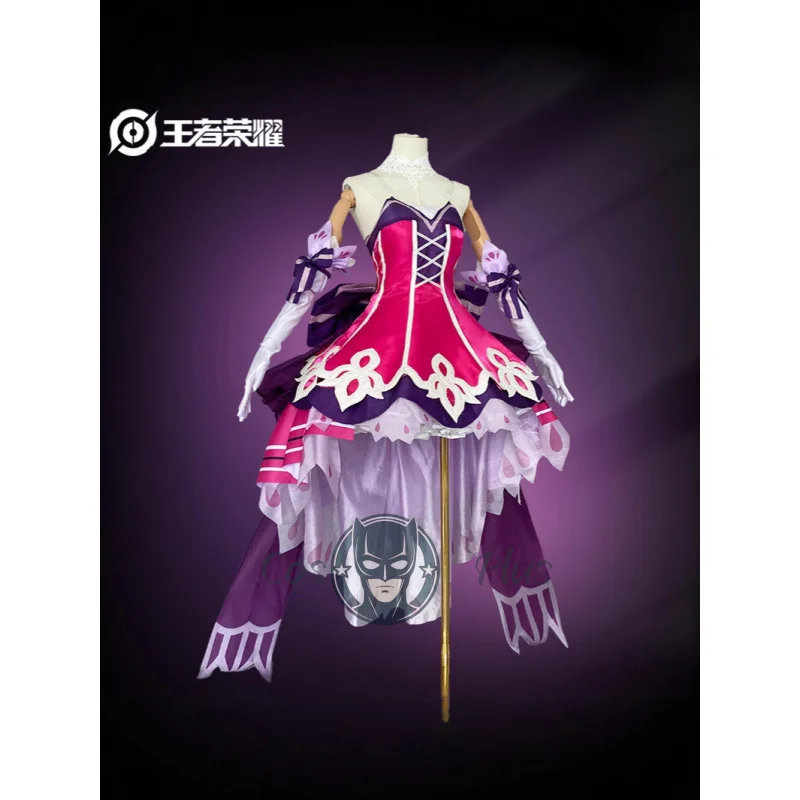 ชุดคอสเพลย์วังโจวจุนจากเกม Honor of Kings สำหรับงานแฟนซี, งานคาร์นิวัล, ปาร์ตี้ฮาโลวีน, คริสต์มาส, ชุดแสดงละครเวที