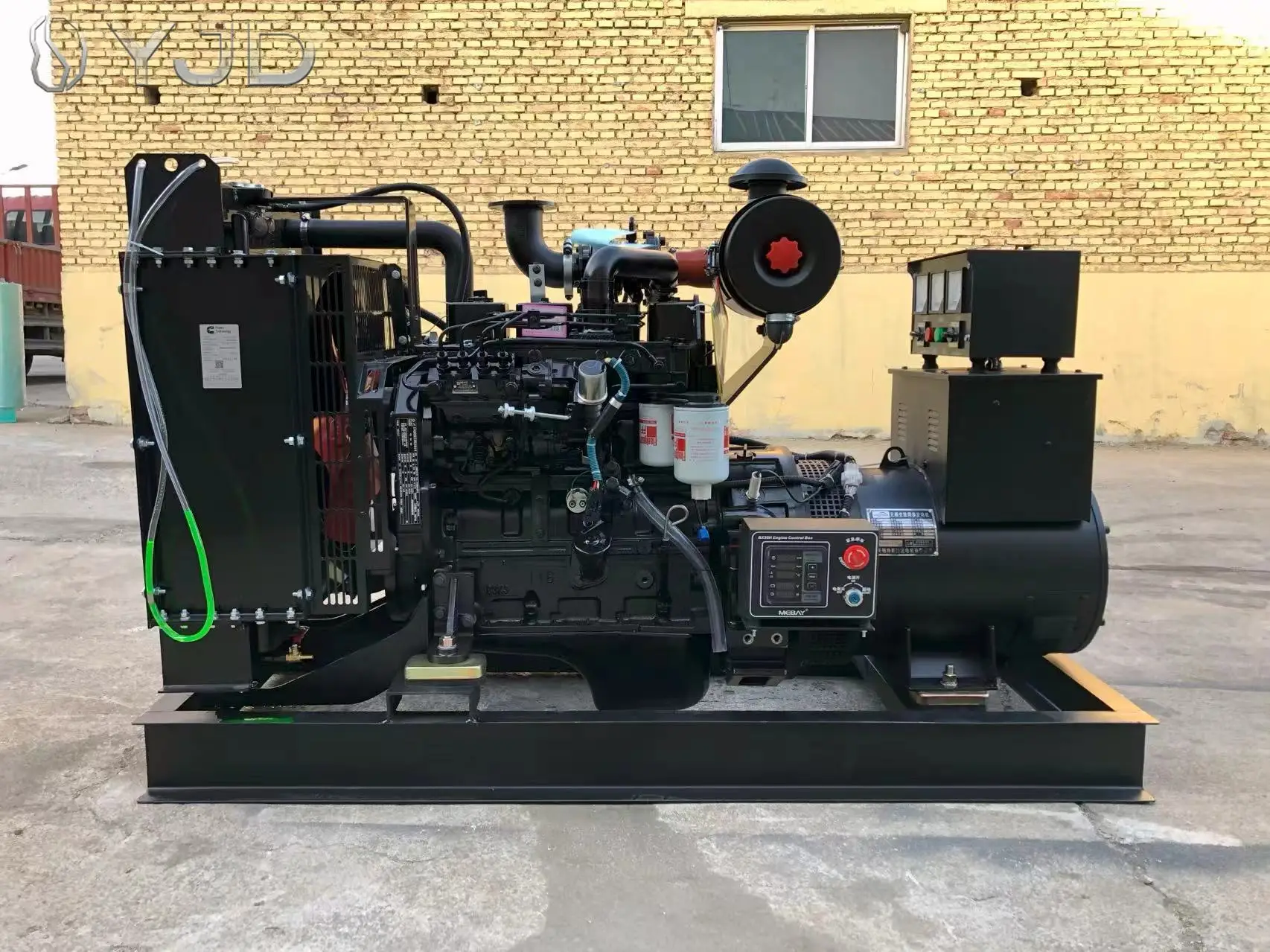 Generators Cumins 4B3.9-G1 36KW 45KVA Silent Type Open Frame Diesel Generator Set Auto Start 1500/1800 RPM 50/60HZ ATS DC