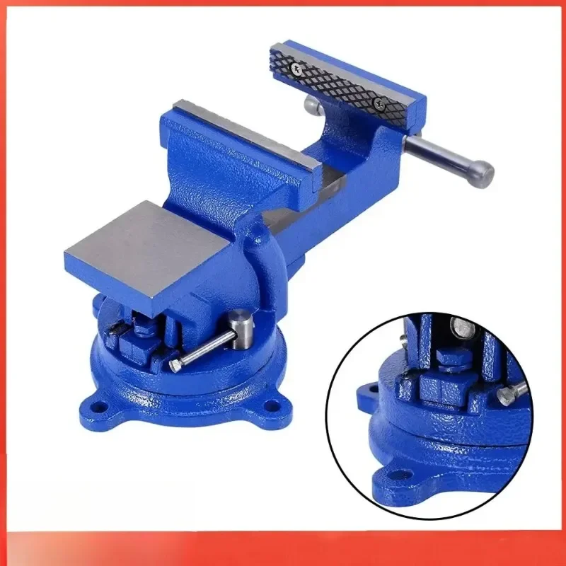 100mm Jaw Workshop Heavy Duty Durable 360° Bench Vice Workshop Clamp Engineers