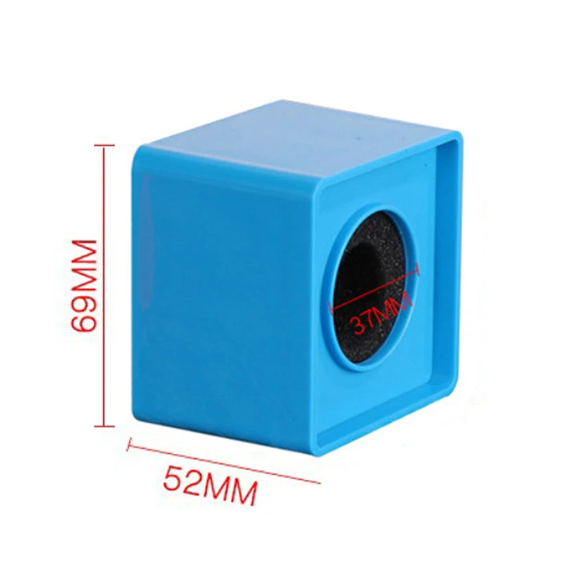 1 قطعة برتقالي/أسود/أصفر/أبيض/أزرق ABS KTV ميكروفون محطة العلم مربع الشكل ميكروفون محطة مقابلة التلفزيون ثقب أسود #6