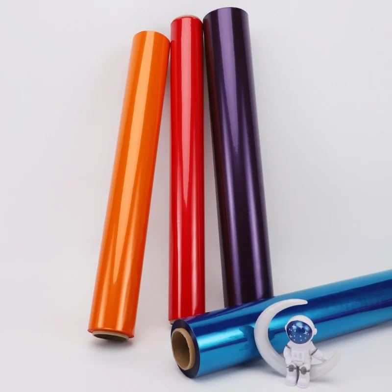 1 Pc Colored Transparent Cellophane Rolls For Gift Wrapping DIY Crafts Flower Packaging Materials Supplies