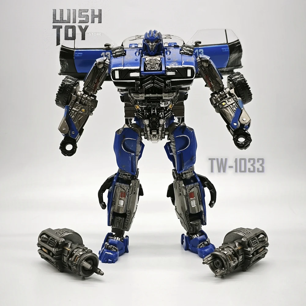 【IN STOCK 】NEW Transformation BAIWEI TW1033 TW-1033 Dropkick Blue Warrior Automobile KO SS46 Film Version Action Figure Toys