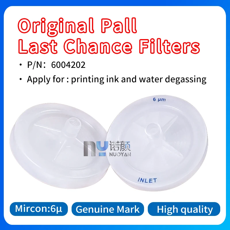 

Original Micro Disc Ink Filter 6004202 for Pall Acro50 6u Filter Inkjet Printer Flora Docan PQ512 Spectra Polaris 512 Printhead