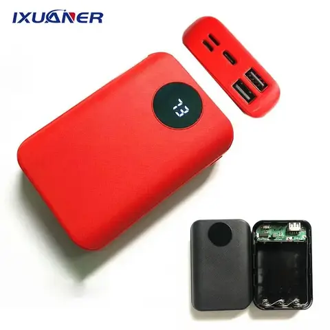 Portable PowerBank with 2 USB Ports ixuaner