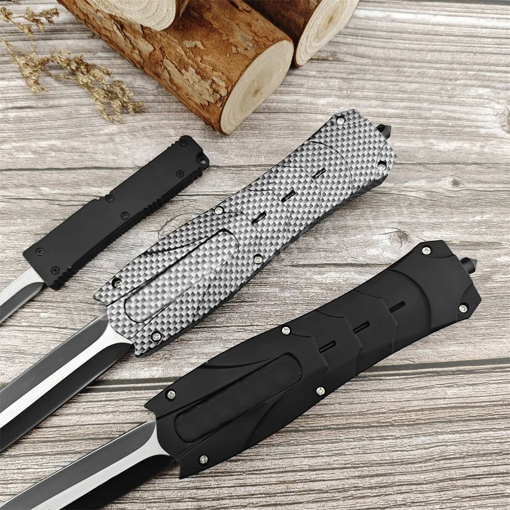 NEW Pocket Knife Outdoor Knife 440C Blade ABS / Aluminum Alloy Handle Gift EDC Camping Hiking Survival Hunting Tools