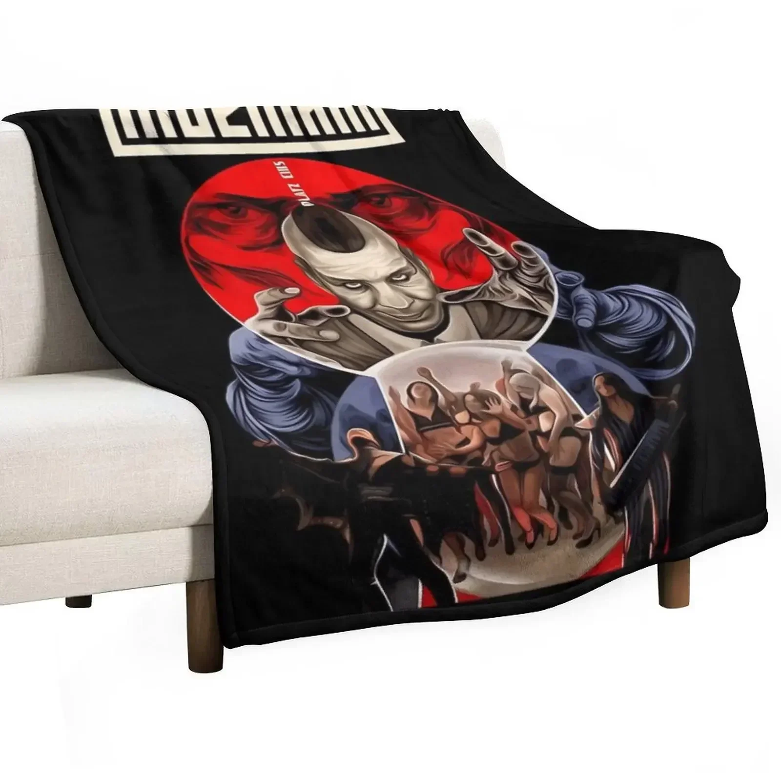 LINDEMANN - BAND Throw Blanket Extra Large Throw Sofa Custom Quilt Blankets