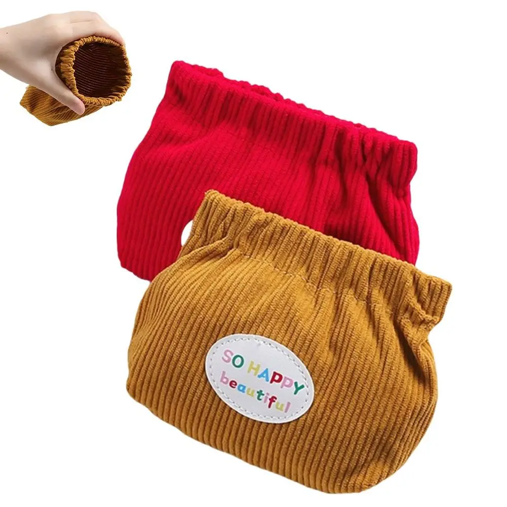 Moda elástica mini estilhaços saco de veludo macio batom bolsa cor sólida moeda bolsa feminina meninas