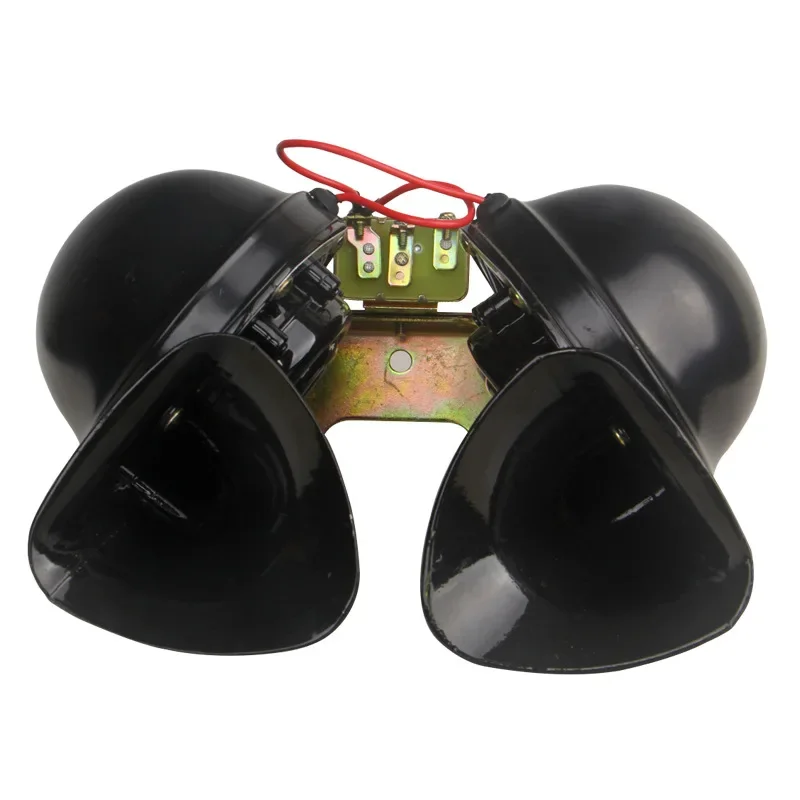

Truck horn 24V with relay large snail horn off-road vehicle snail horn 12V waterproof super sound