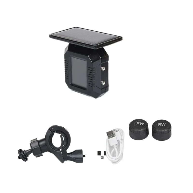 

Датчики давления в шинах TPMS на солнечной энергии для мотоцикла, внешний датчик, система мониторинга шин для двигателя TMPS для мотоциклов