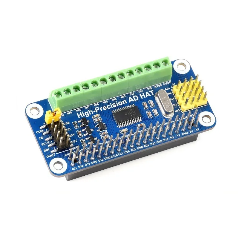 High Precision AD Expansion Board Module 10 Channel Analog-Digital ADS1263