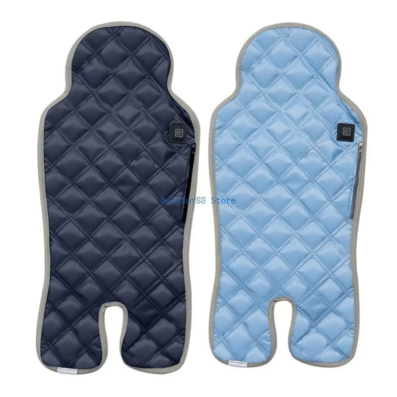 

Y4UD Pram Heating Pad Rapid Heating Mat Portable & Convenient Heated Mat for Stroller