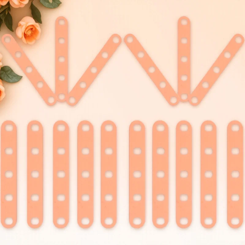 

20pcs Silicone Women Perm Rods Seamless Durable Hair Curler Tools Salon Use Bands For Hair Rollers Silicone Bands For Styling