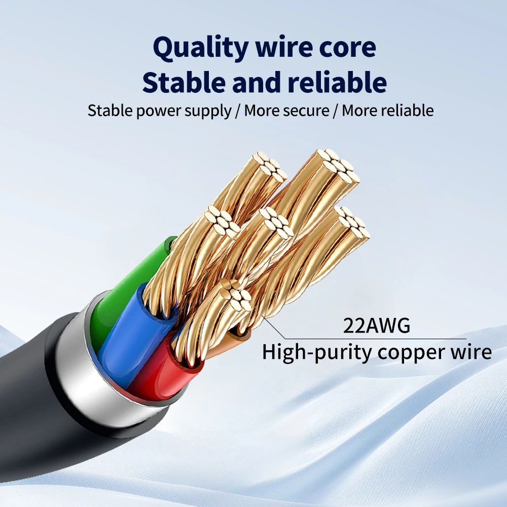 AMS/AMS 2 Pro/AMS HT Kabel 1.5M 6-pin Voor Bambu lab X1 P1 H2D Serie 3D printer 6pin Bus Kabel