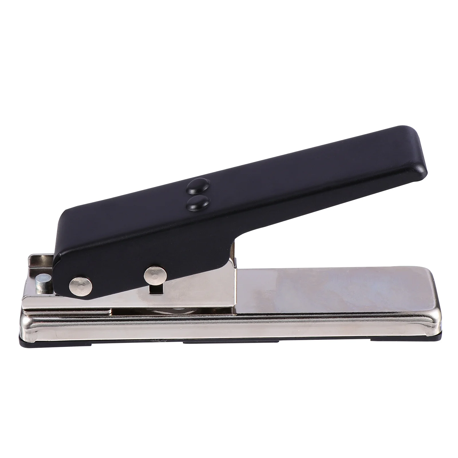 

Big Stapler Guitar Pick Punch Electric Acoustic Hole Punches Black and Silver Sandpaper Guitars