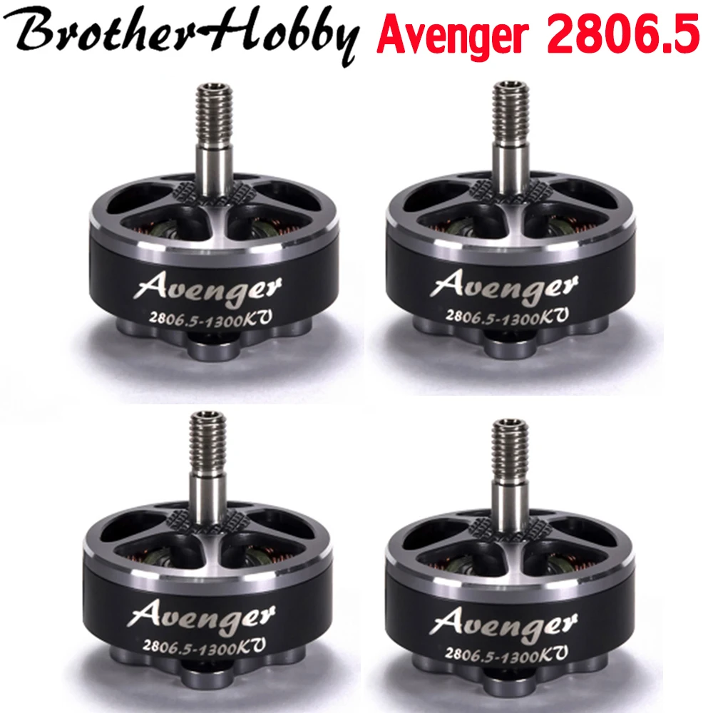 4/8PCS BrotherHobby Avenger 2806.5 Brushless Motor 1300/1460/1700/1920KV 4-6S FPV Racing Long Range Freestyle Drone Quadcopter