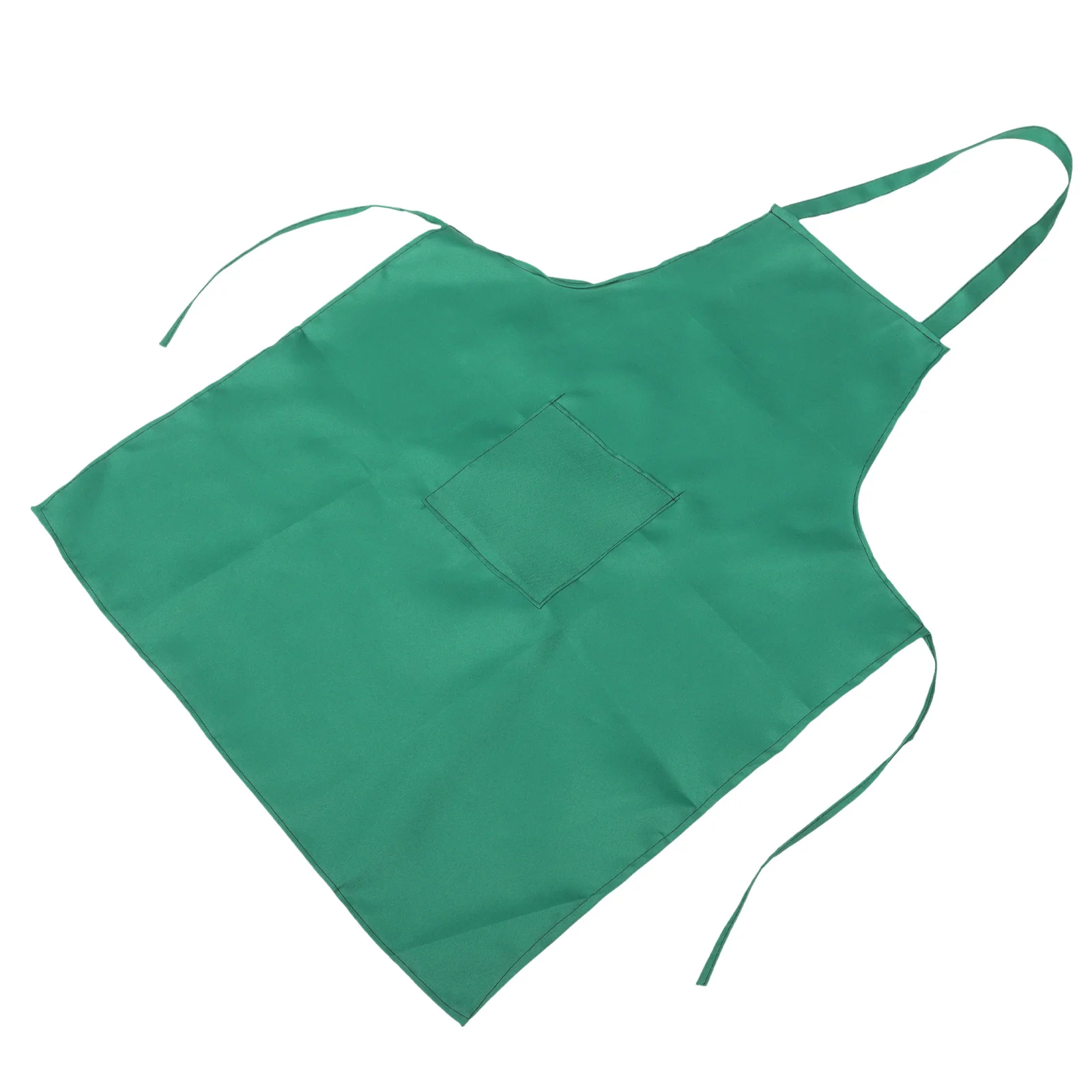

Adjustable Bib Apron 60X85Cm Blackish Green 2 Pockets For Kitchen Cafe Restaurant Workwear Chef Cooking Cleaning Home