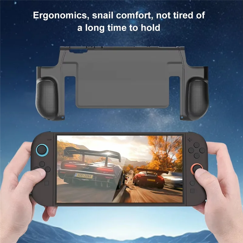 A32T-TPU Case For Switch 2 For Switch 2 Protective Case Hand Shell Ergonomic Handle Grip Cover For Nintendo Switch 2