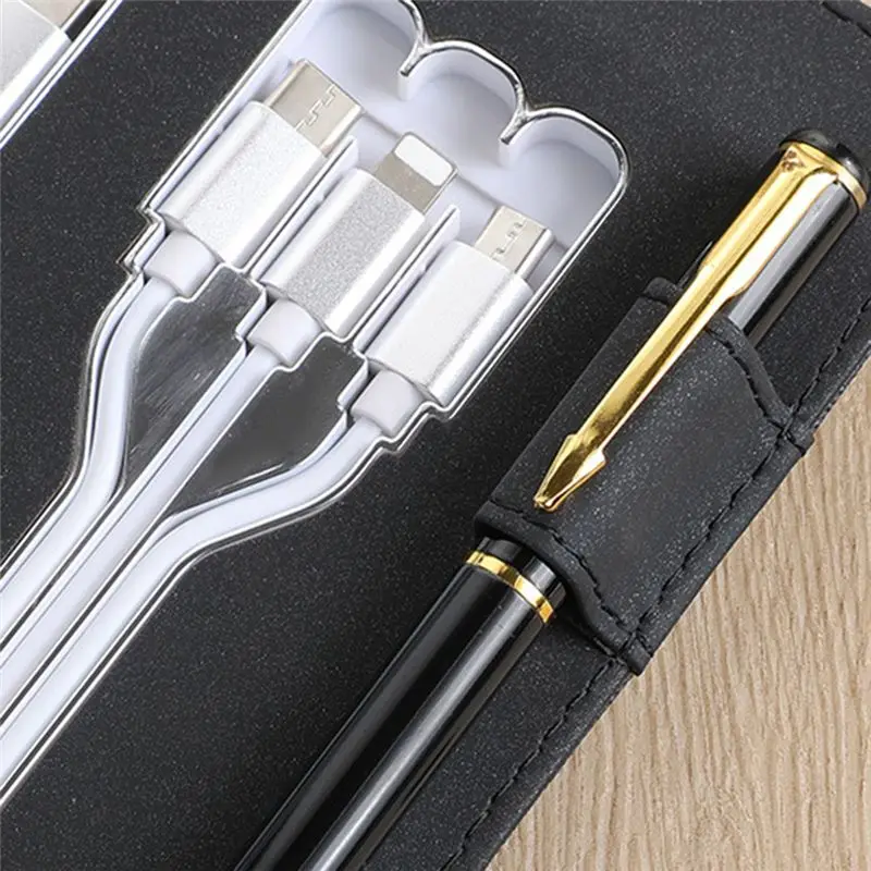 Business Travel A5 Manager Bag Portable Notebook With Power Bank Battery Charging Mobile Rack-Y18A