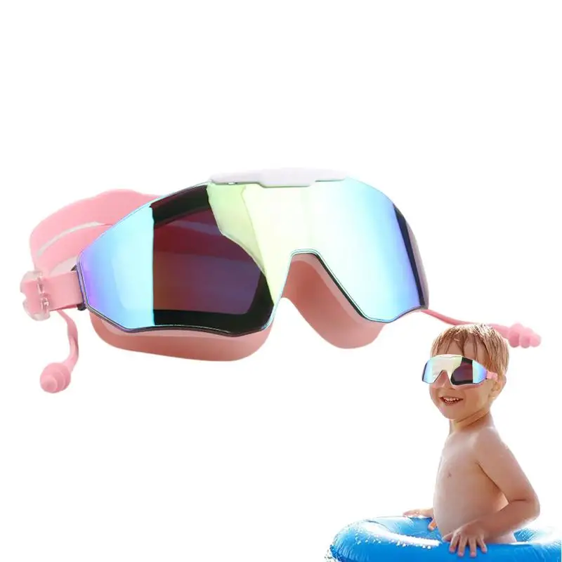 Swimming Goggles Wide View Swimming Goggles Anti Fog Full Protection Swim Pool Goggles Clear Vision Swimming Goggles For Kids