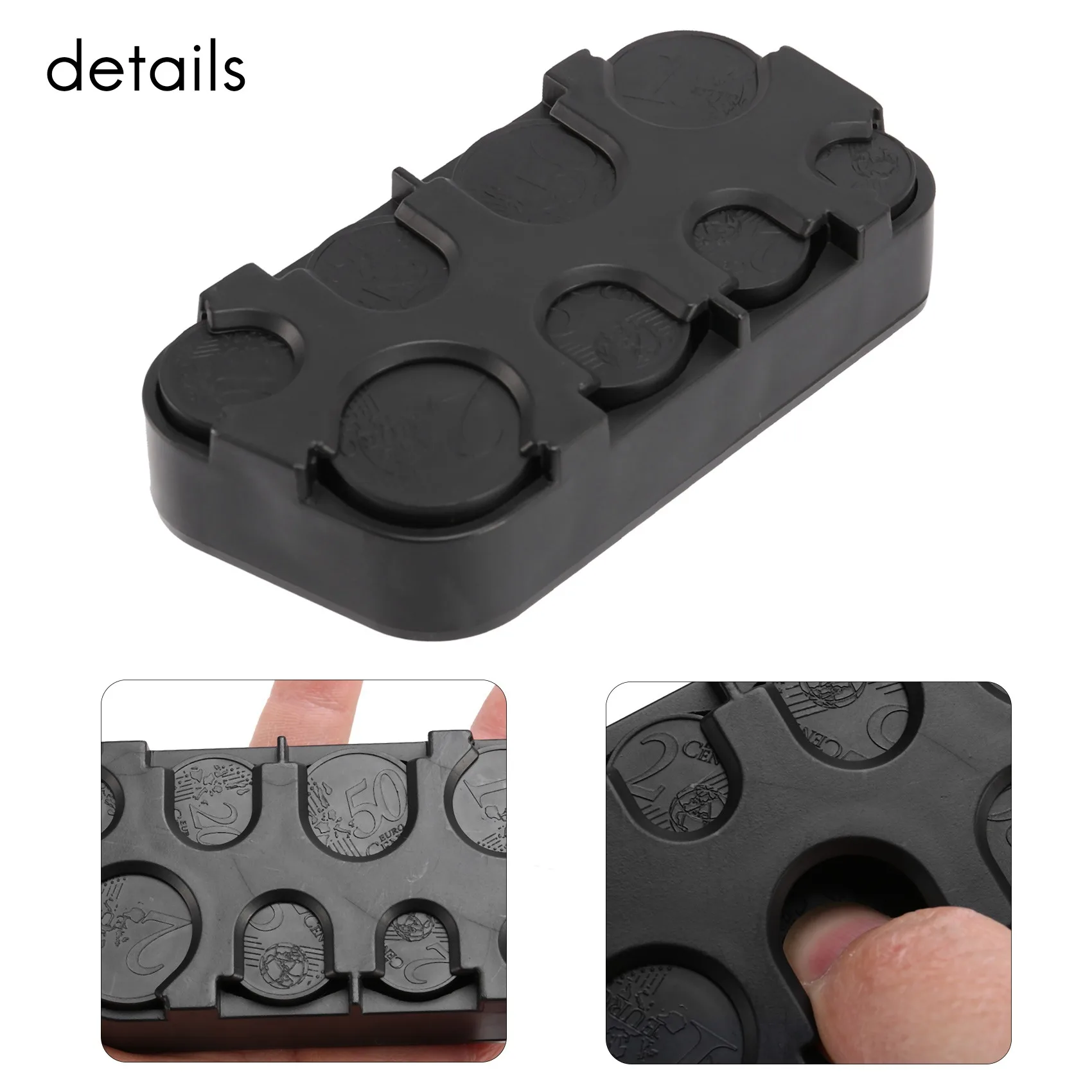 Euro Coin Dispenser Storage Coins Storage Box Dispenser