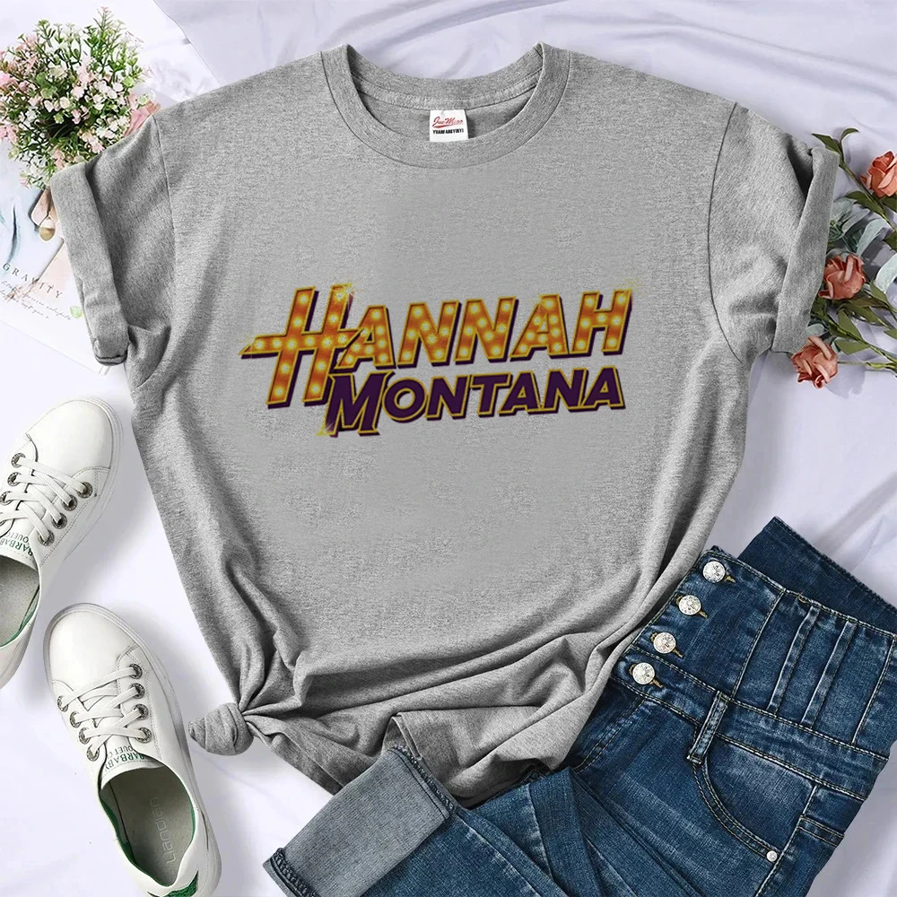 Hannah Montana top tees femme y2k cutecore cute shirt cutecore emo cheap