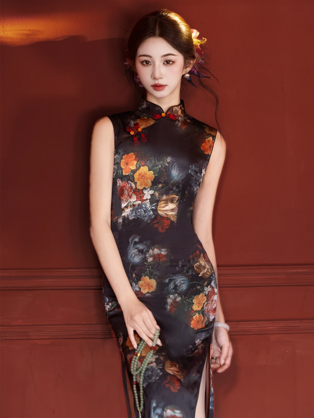

Ele Long Young Sle Beautiful Ladylike White Enhancing Traditional Chinese Faion Daily Wear Women's Dr